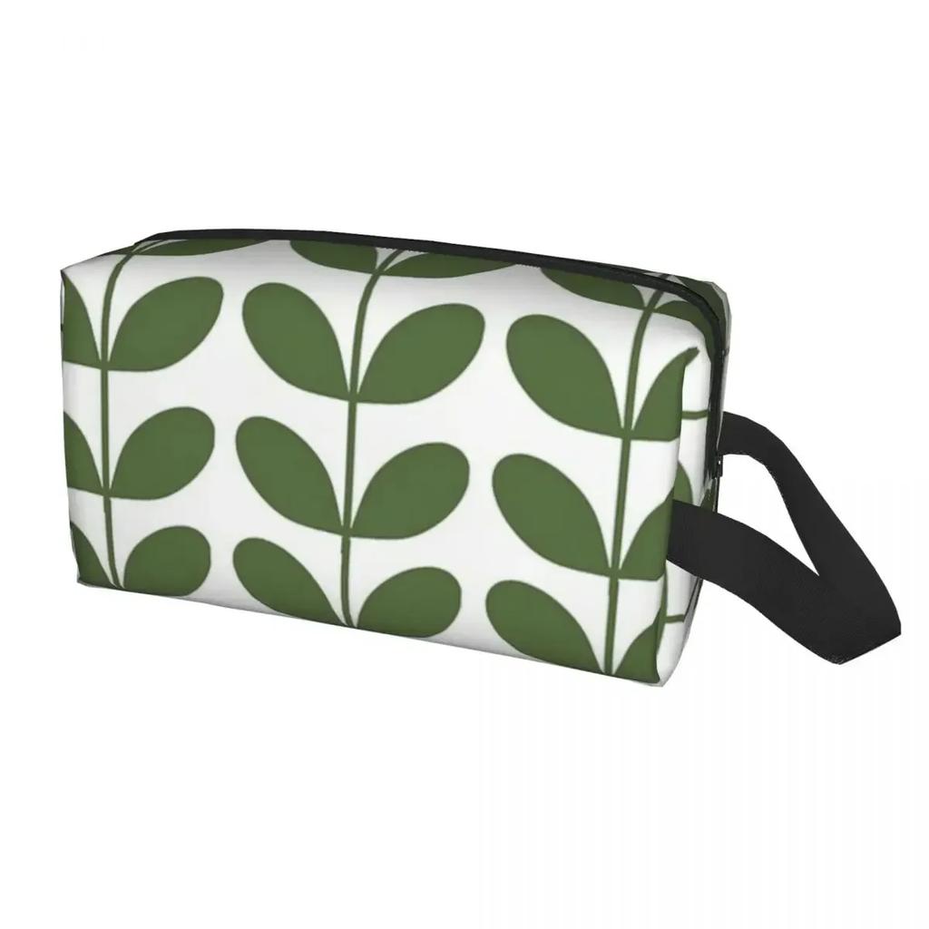 Travel Orla Kiely Wallpaper Toiletry Bag Cute Flowers Floral Retro Cosmetic Makeup Organizer Women Beauty Storage Dopp Kit Box