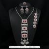 Long Tassel Necklace Vintage Exotic Bohemian Vacation Bracelet Earrings Travel Photography Suit Women