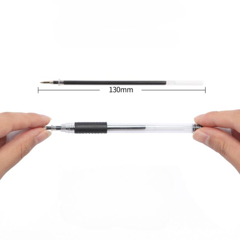 10/30/50 PCS Neutral Stift Kern 0,5mm Kugel Kopf Stift Kern Rot Blau Schwarz Tri Farbe Stift Kern