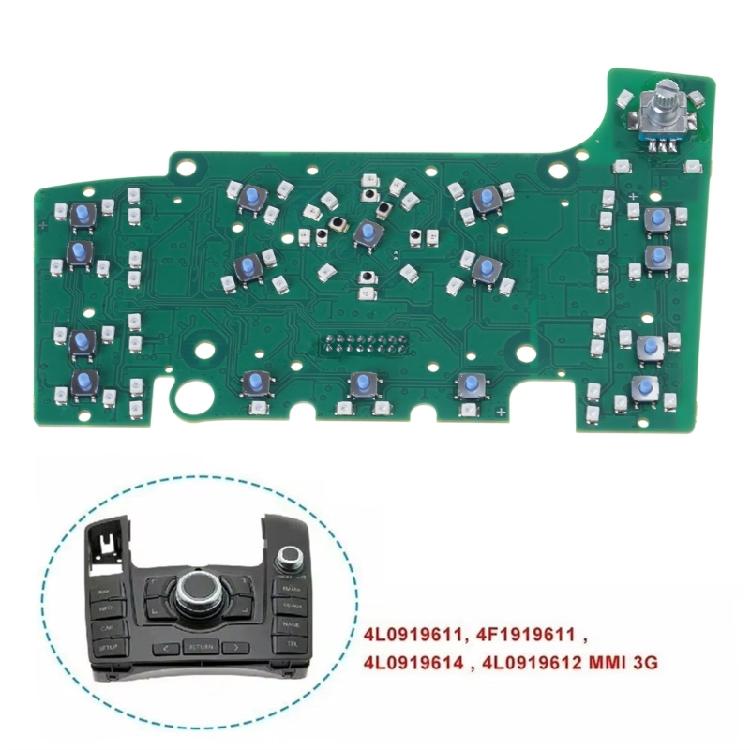 Multimedia Interface Control Panel Circuit Board 4F1919611 4F1919600Q 4L0919610 4L0919609 Replacement Accessories