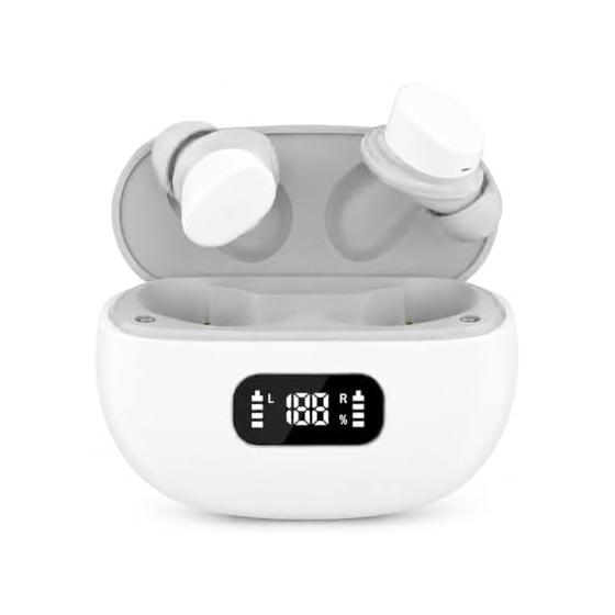 Bluetooth Earphones Wireless Earphones Equipped with 6 Silicone Microphones AI Smart ENC Calls IPX7 Water Resistant Up to 65 Hours Playback 2025