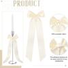12 Piece Elegant Satins Ribbon Bowknots User Friendly Design Ribbon Gift Wrapping Supplies For Wedding Birthday Decorations