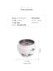Hand-painted Ash Glaze Jianshui Ceramic Tea Wash Bowl (Kung Fu Tea Set)