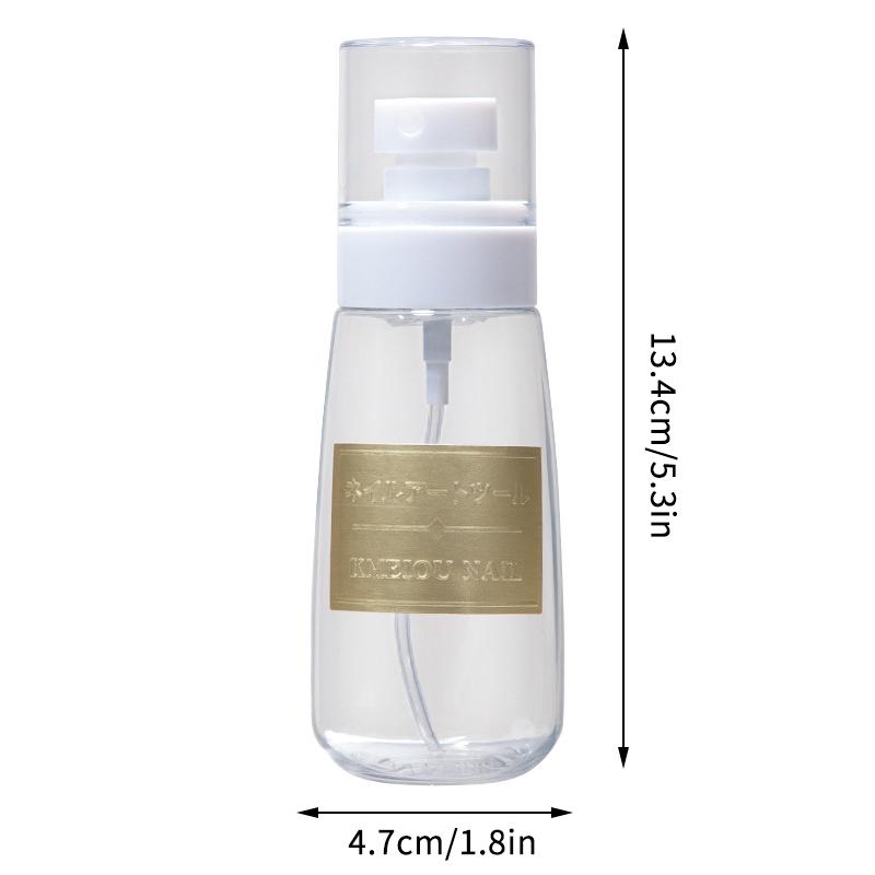100Ml Portable Nail Spray Bottle Makeup Toner Liquid Packaging Empty Bottle Nano Travel Spray Bottle Alcohol Spray Bottle