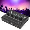 AMP‑14II 4 Channel Headphone Amplifier Compact 4 Way Stereo Headphone Amplifier with 12V 2A Adaptor for Studio Stage