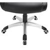 SONGMICS OBG21B - Silla de Oficina, Color Negro