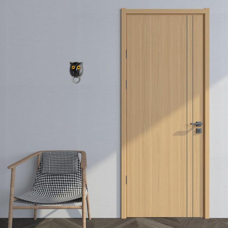 1 Stück Eule Nacht Wand Magnetischer Schlüsselhalter Magnete Halten Schlüsselanhänger Schlüsselhaken Zum Aufhängen Schlüssel Öffnet Augen Hase Bär Cartoon Deko