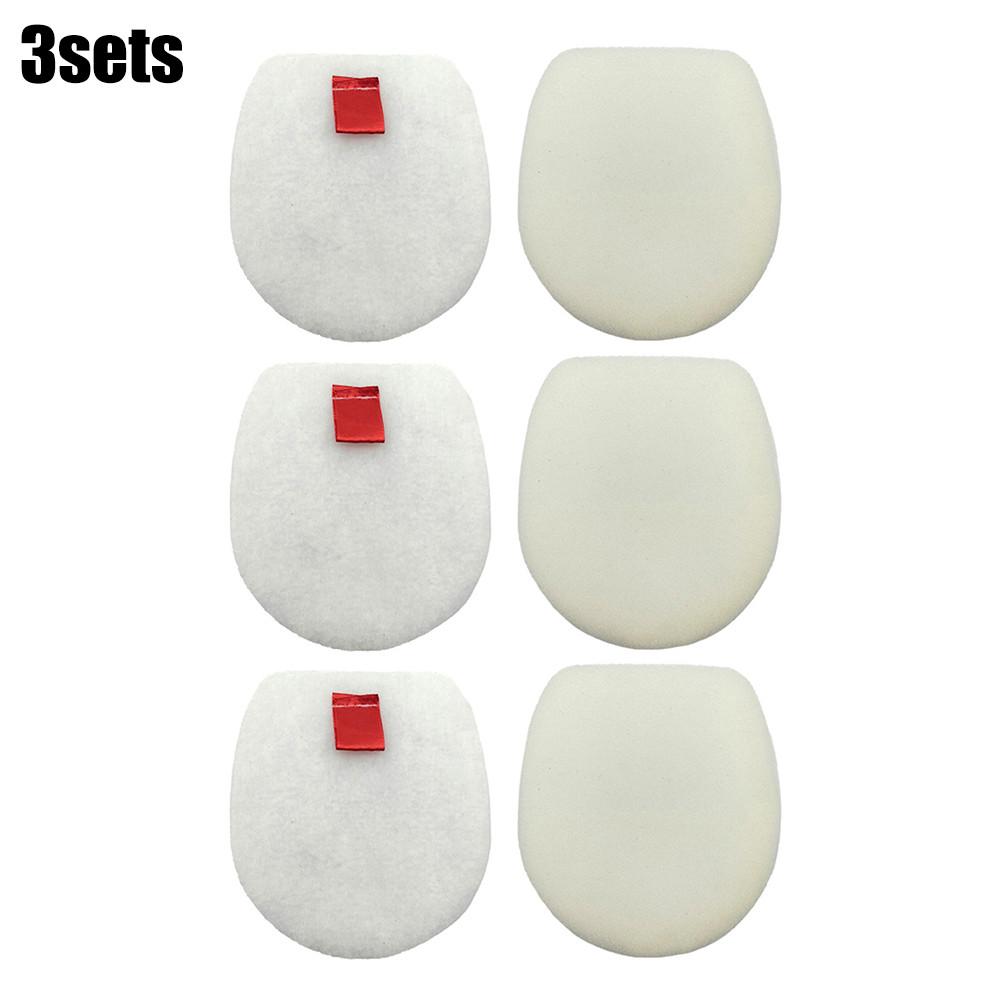 3 sett svampfiltre for Shark Ic300 Iz251Uk Iz201Uk Iz202Sm Iz201Me Iz102