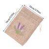 1Pc Lavendel Beutel Trockene Blume Aroma Taschen Stickerei Lavendel Beutel Baumwolle Jute Samen Taschen Aromatherapie Tasche