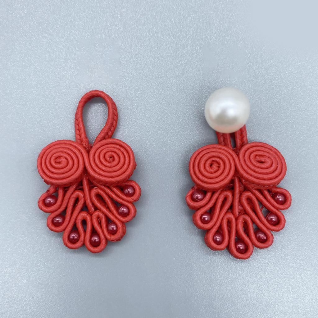 Schweinsnase Chinesischer Cheongsam Knotenverschluss Bandverschluss Kostüm Tang-Hemd Anzug DIY Nähhandwerk Zubehör