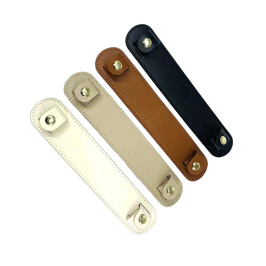 Portable PU Tote Bag Strap Pad for Long lasting Comfort Reduce Strain on Shoulders