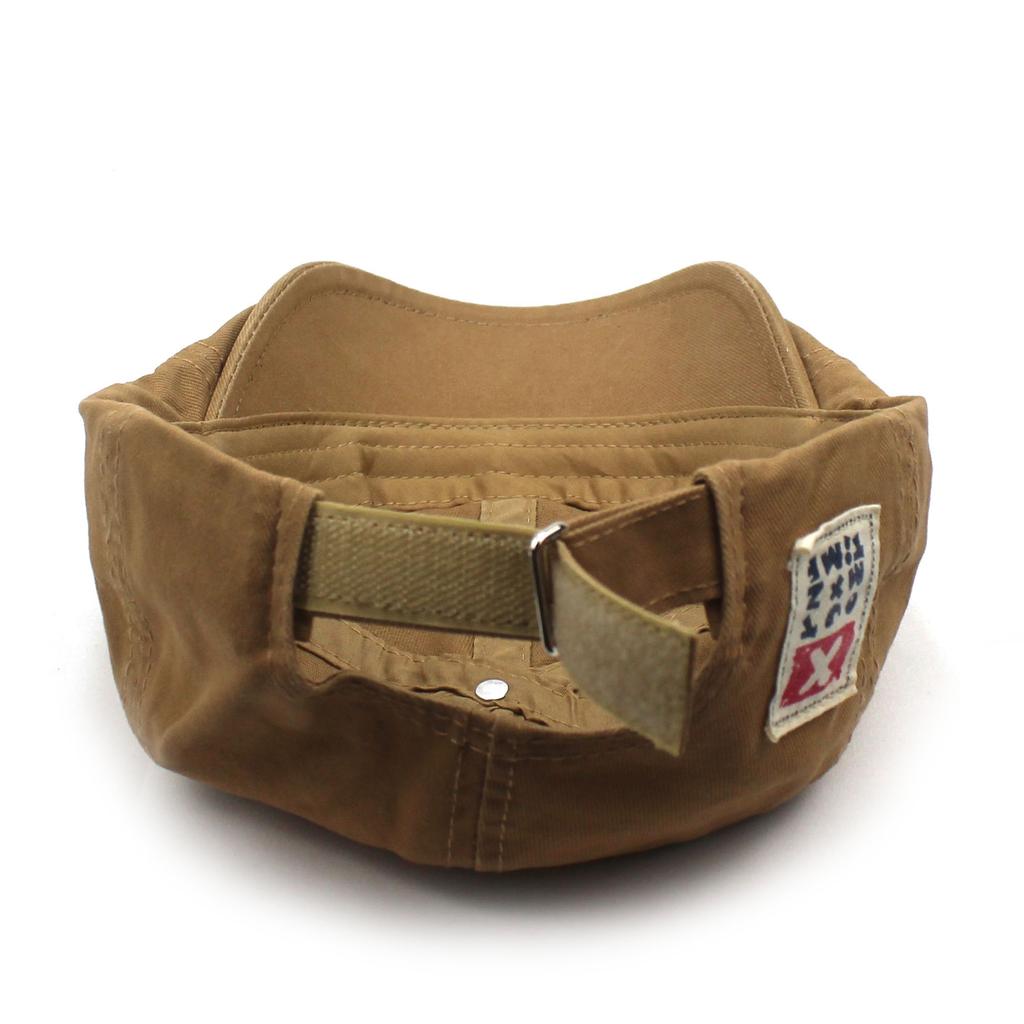 New solid color beret men's and women's fashion forward hat cotton cap summer visor