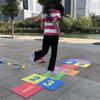 Children Giant Hopscotch Mat Game Kids Soft EVA Foam Interlocking Tiles Indoor Outdoor Garden Family Game Toys