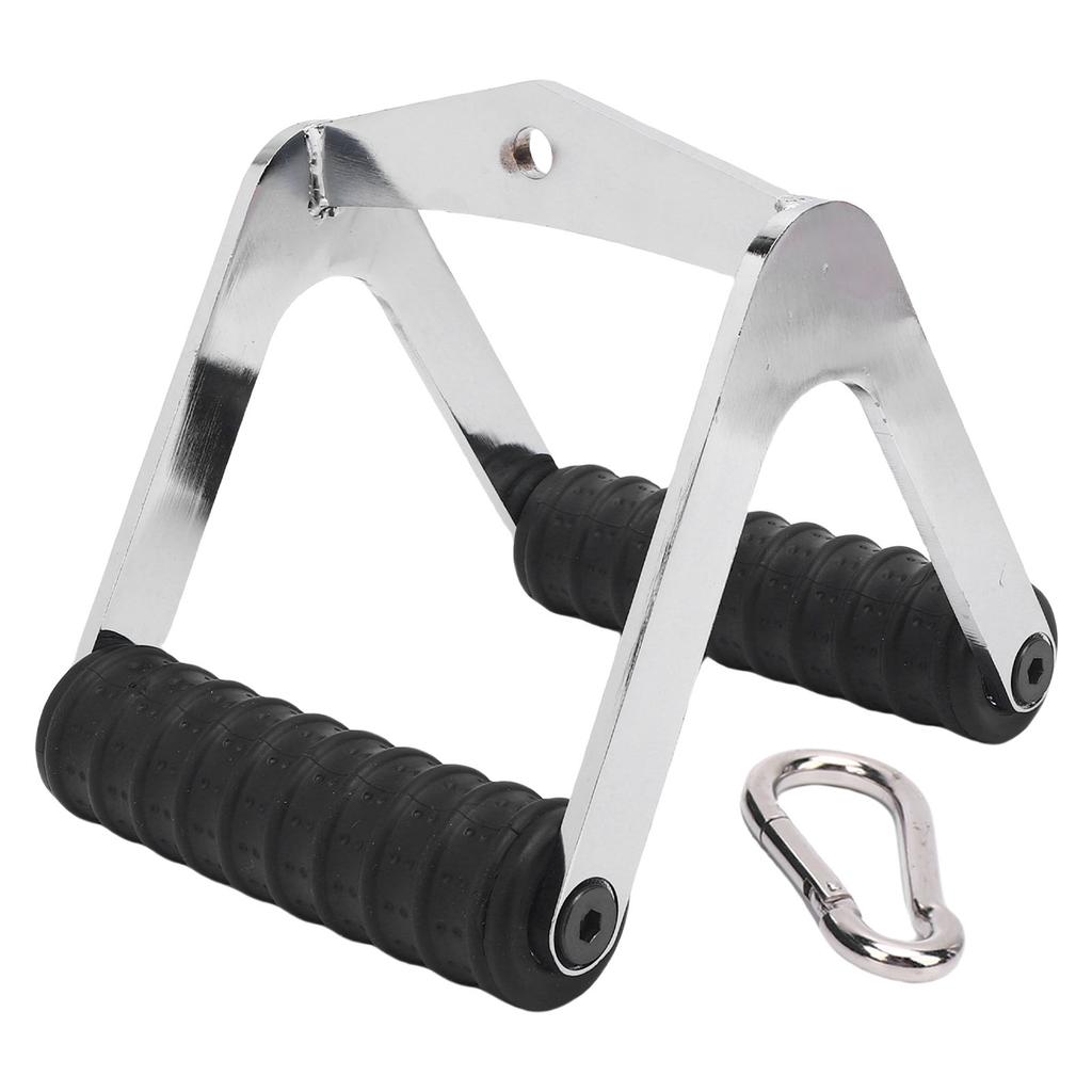 Rudergriff mit Federverschluss Multifunktionaler Muskelgewichtstrainingsgriff Zugabwärtsaufsatz