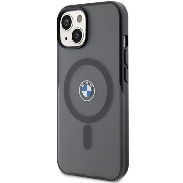 Etui do iPhone 15 Plus BMW MagSafe Czarne