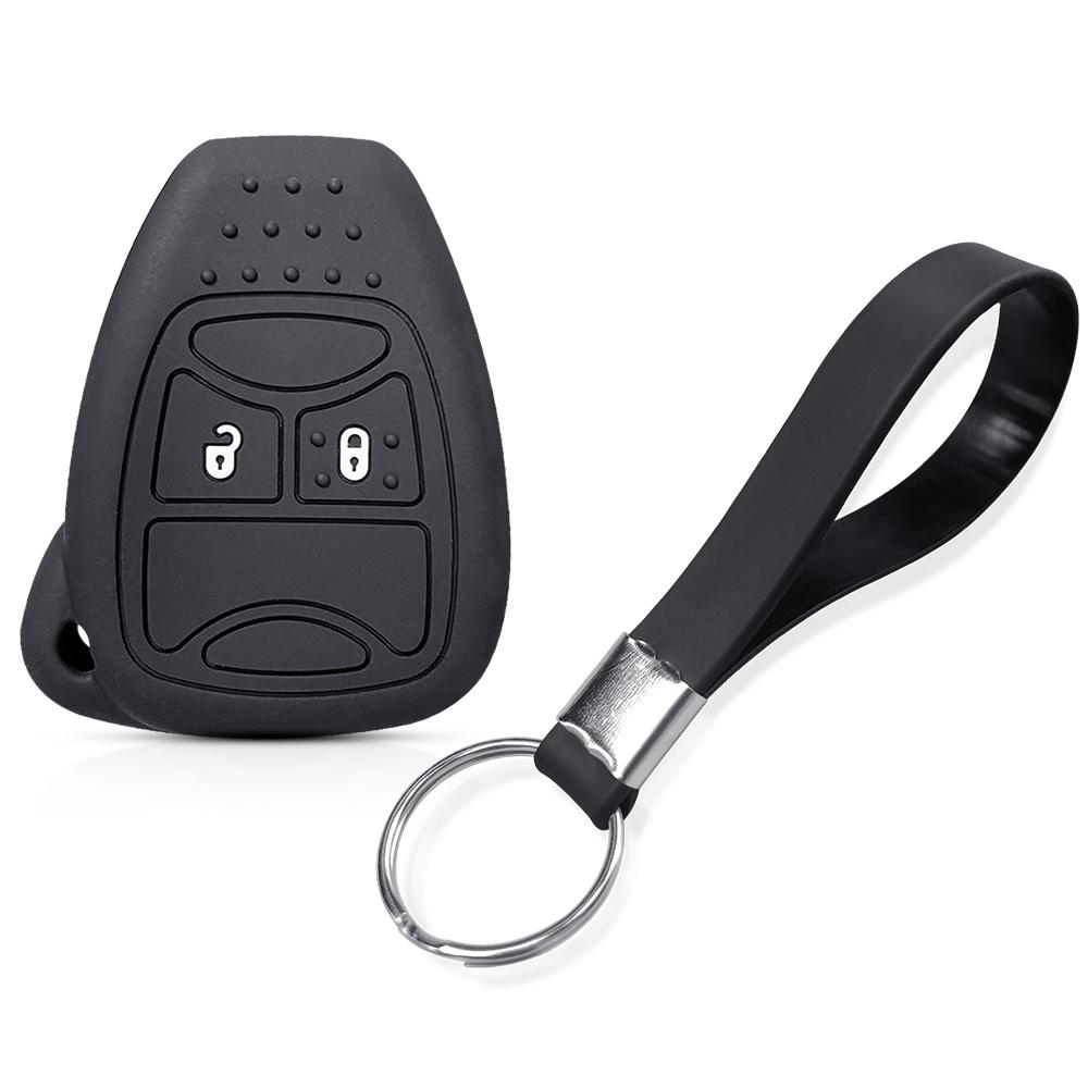 For Dodge Avenger Caliber Cool Bo For Jeep Grand Cherokee Compass Patriot For Chrysler 300c Voyager PT Cruiser Key Case Cover