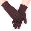 Elegant Plush Women Gloves Autumn Winter for Fitness Women Phone Touch Screen Gloves