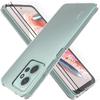 Case and Tempered Glass - E.F.CONNECTION - For Xiaomi Redmi Note 12 - Shockproof Protection - Transparent Silicone