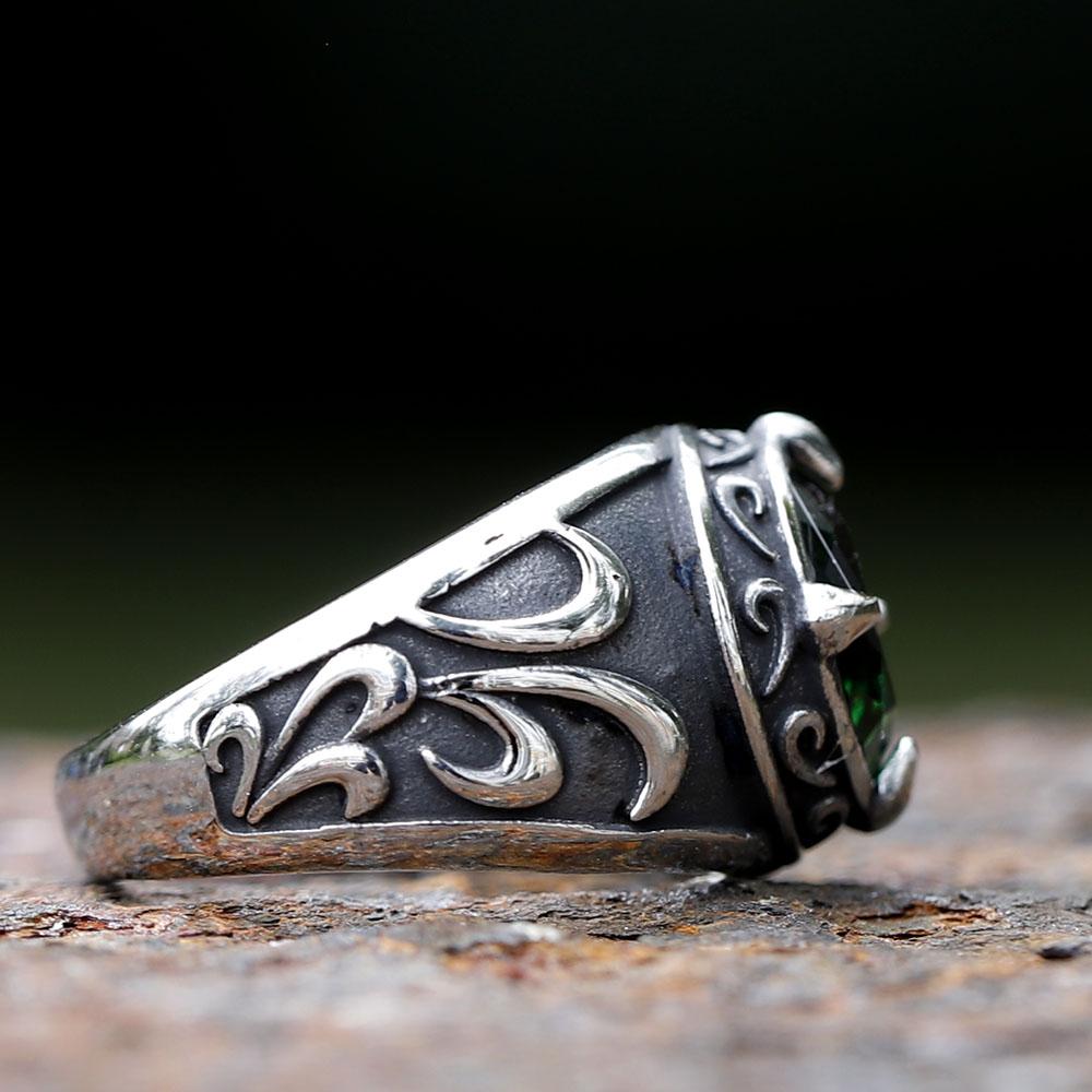 316L Stainless Steel Viking Men Ring Knot Amulet Fashion Jewelry Gift for Teens