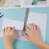M-Modern-3 Styles Irregular Edge Ruler,Metal Craft Ruler Paper Tearing Ruler For Embossing With Scrapbook Jagged Edge Rulers Dur