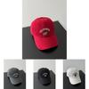 Colifanria Bear Embroidered Cotton Baseball Hat With Adjustable Fit For Sun Protection And Fashion