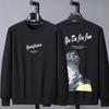 Plus Size Round Neck Hoodie for Spring/Autumn - Trendy Design for Men (Fits Up to 300 Jin)