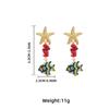 2025 Colorful Ceramic Fish Drop Glaze Earrings for Women Starfish Stone Beaded Earrings  Beach Style Summer Jewelry Accessory