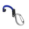 D-Shaped Aluminum Alloy Carabiner Clip Quickdraw Multi Function Safety Outdoor Camping Gear Accessory