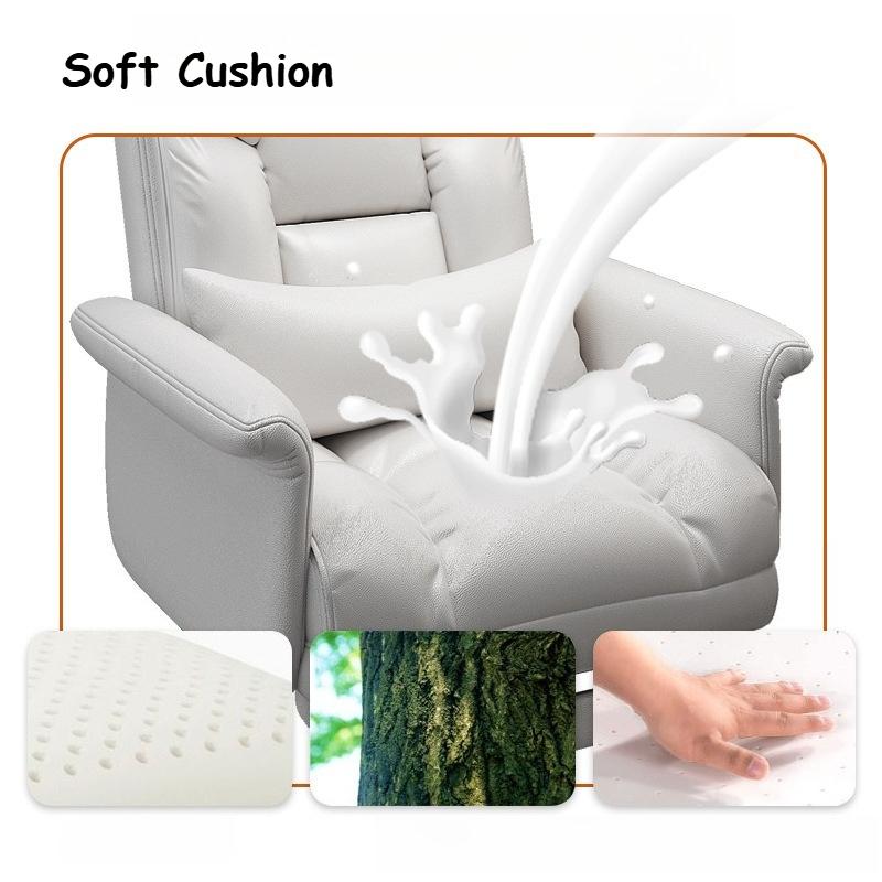 Home Computer Chairs Office Gaming Chairs with Footrest Desk Chair Back Support Ergonomic Managerial Executive High Back Chair