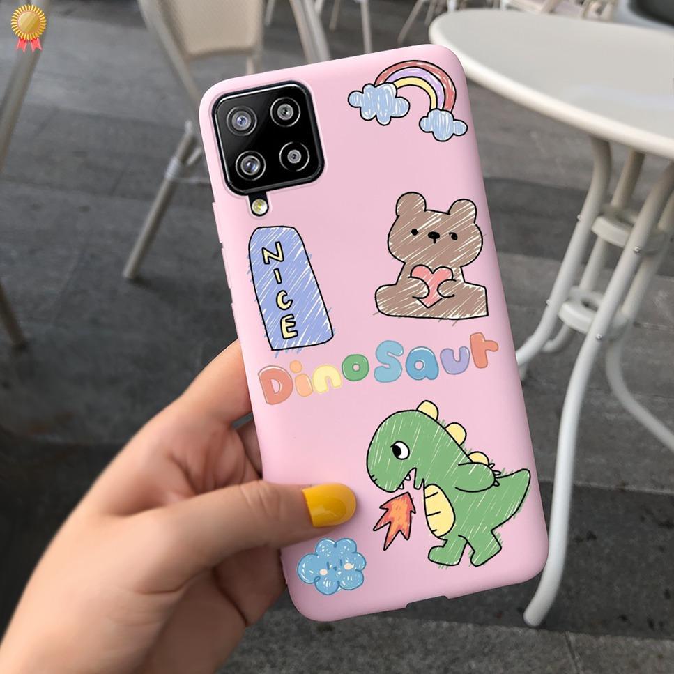 Für Samsung Galaxy A12 A42 Hülle Niedliche Cartoon Weiche Silikon Stoßstange Abdeckung Für SamsungA12 Funda Samsung A12 A42 A 12 42 Handyhülle