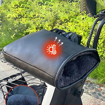 Motorcycle Handlebar Cover Gloves Windproof And Waterproof Winter Riding Gloves Snowmobile Electric Bike Warm Gloves