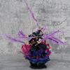39cm One Piece Soron Ghost Island Asura Action Figures Nine Blade Flow Three Headed Six Armed One Piece Model Ornament Gift