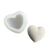 3D Gewebte Liebe Silikonform Herzform Harz Kerzenform Mousse Kuchen Aromatherapie Kerzenform Schokolade Backformen Basteln