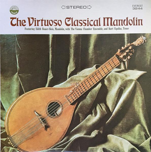 

LP Record EDITH BAUERSLAIS VIENNA CHAMBER E Virtuoso Classical Mandolin 3244 EVEREST US Classical Used