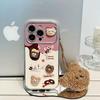 The Doll Bear Is Suitable for Apple 17 Mobile Phone Case iPhone1612/11/XR/xs/x7/8PLUS Anti-fingerprint.