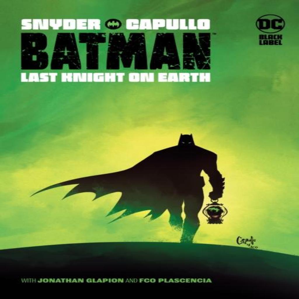 Batman Last Knight On Earth by Greg Capullo Paperback Book 9781779513182