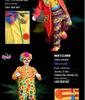 Adult Clown Cosplay Costume for Parties and Masquerades – Includes Clothes and Accessories