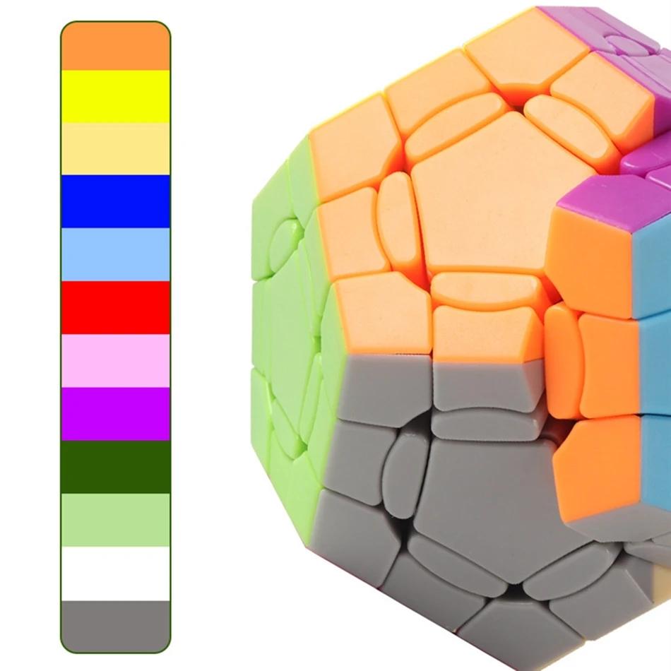 Dodecaedri Puzzle Cubo Magico Crazy 3x3 Sengso Cubo a Funzioni Complete Puzzle Senza Adesivi Cubo Magico Giocattolo Regalo Educativo