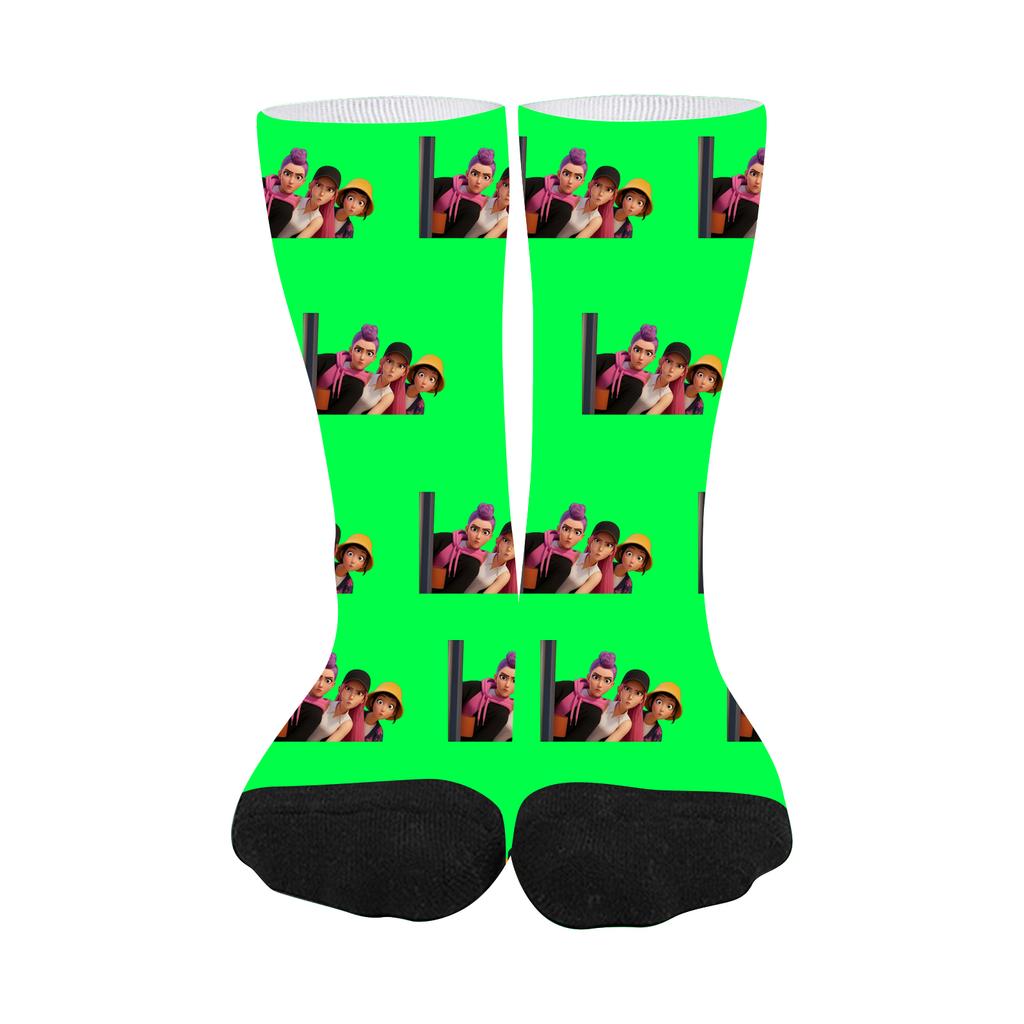 Fun patterned socks , a hilarious gift for boys , girls , men , and women.