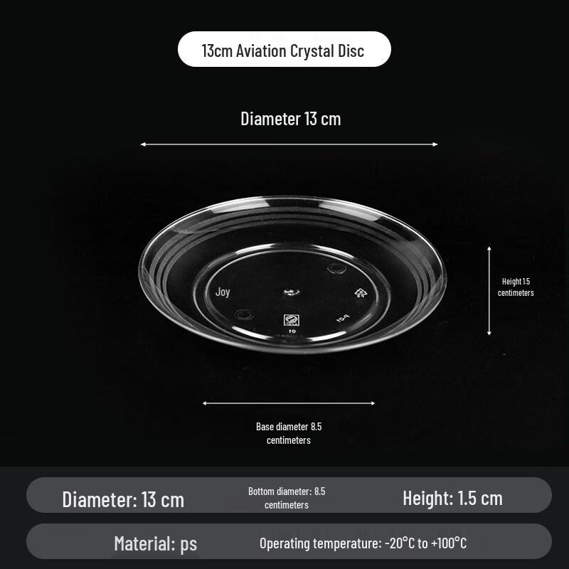 ZISIZ Disposable Crystal Plates
