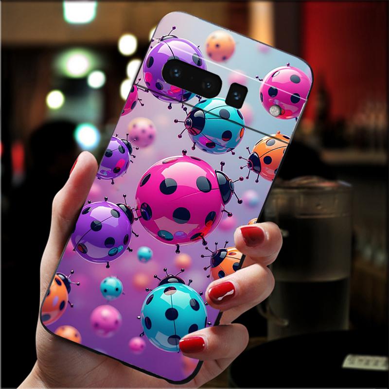 

Phone Case For Google Pixel 10 Pro 9 Pro XL 9A 8 7 6 Pro Pixel 8A 7A 6A Pixel 8 7 6 5 ladybug Google Pixel 6