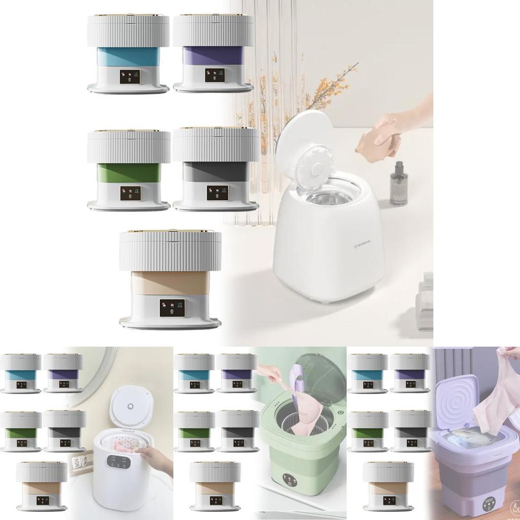 Home Cleaning Portable Washing Machine With Rotatable Function For Dorms And Baby Use