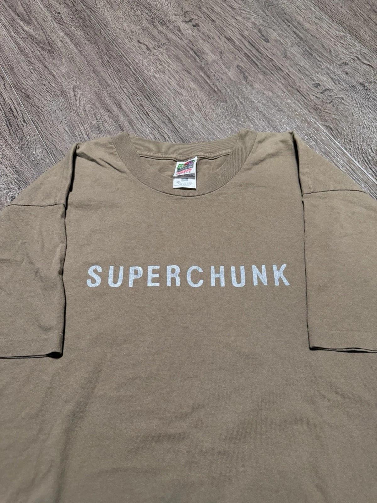 Vintage 1997 Superchunk Band T-Shirt XL Indoor Living Tour Indie/Punk Rare 4XL