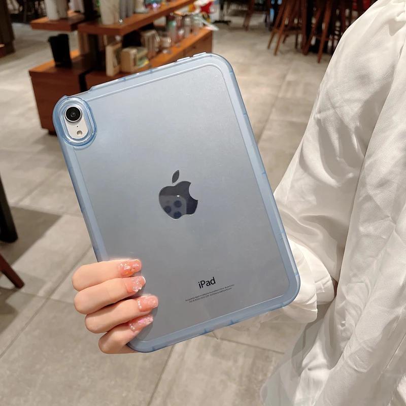 Pour Étui iPad Pro 11 Air 5 Mini 6 Air 4 Tablette Étui Transparent pour iPad 10ème Génération 10.9 9ème 8ème 7ème 10.2 12 9 Funda
