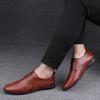 Fashion Simple Mens Oxford Shoes Breathable Male Business Footwear Handmade Formal Dress Shoes Genuine Leather Men Casual Shoes