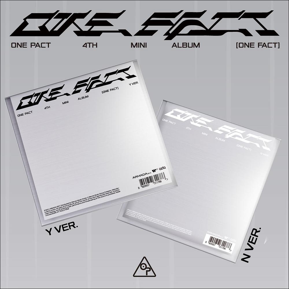 ONE PACT - ONE FACT 4th Mini Album (Y VER., N VER.)