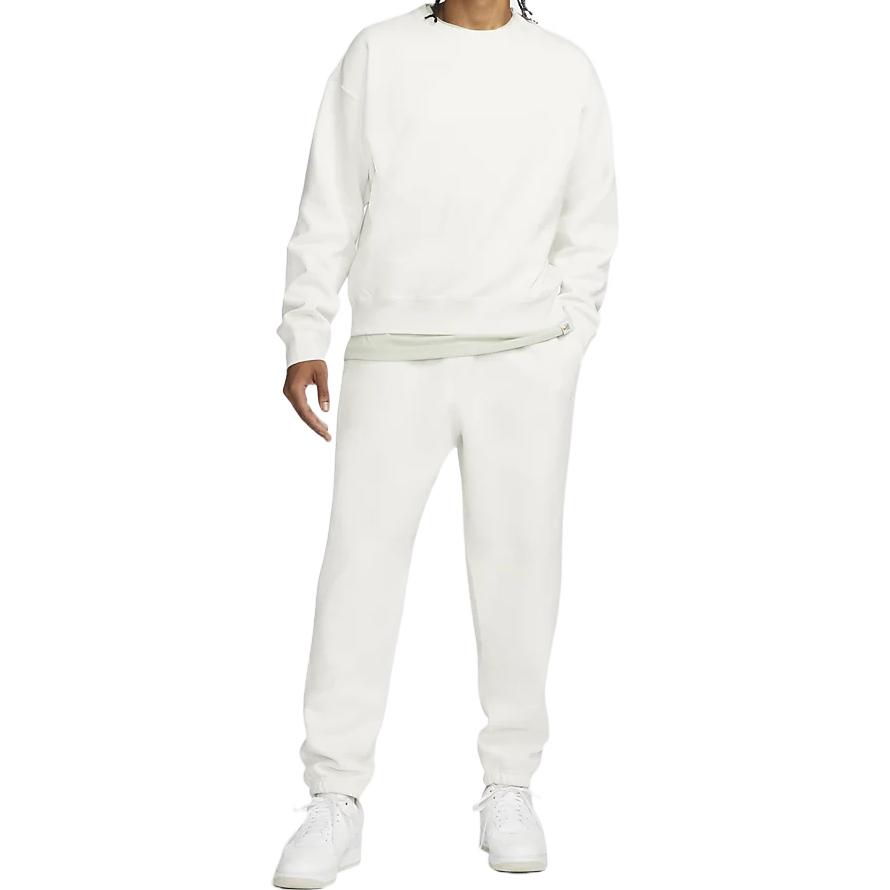Nike Sweatshirts Men's White Crew Neck Moderate Regular DA0318-030