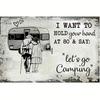 Vintage Metal Tin Sign 8x12 Inch Rustic Wall Decor for Man Cave Home Bar Office Garage Lodge Cabin