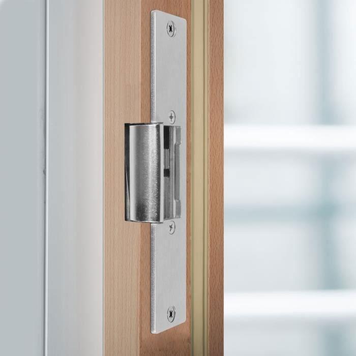 Ouvre-porte électrique avec clavier - elro dl6000p - 12v - acier inoxydable - gris