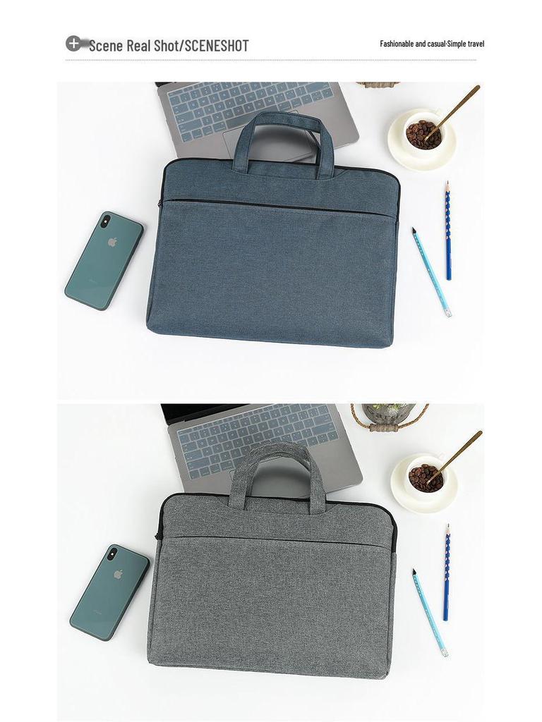 A4 Men's Custom Briefcase: Business Handbag, Document & Laptop Tote